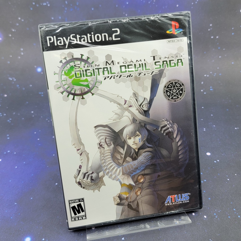Shin Megami Tensei Digital Devil Saga PS2 Game PlayStation 2 Atlus New Sealed